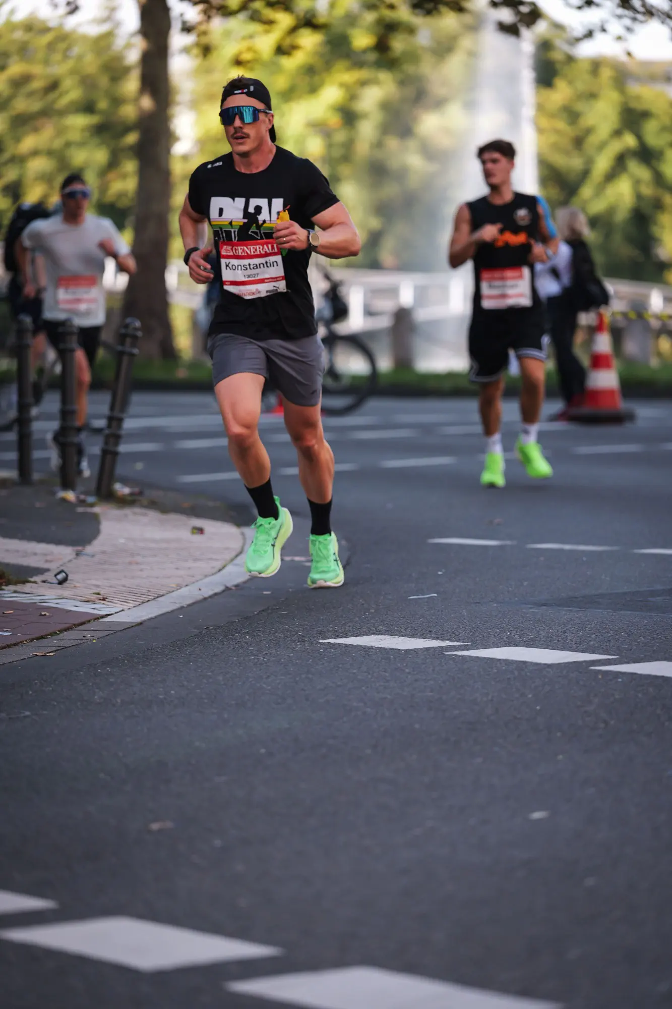 Konstantin Straßel beim Köln Marathon